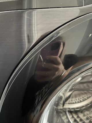 Lavadora SAMSUNG negra eco bubble como nueva 8 kg