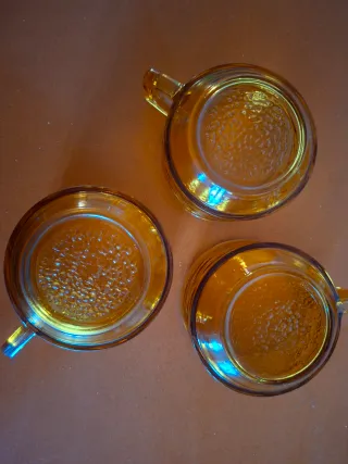 Juego de 8 tazas y platos vereco
