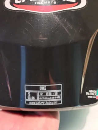 Casco Caberg Duke II Negro S