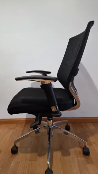 Silla Oficina Ergonómica | Malla y Aluminio