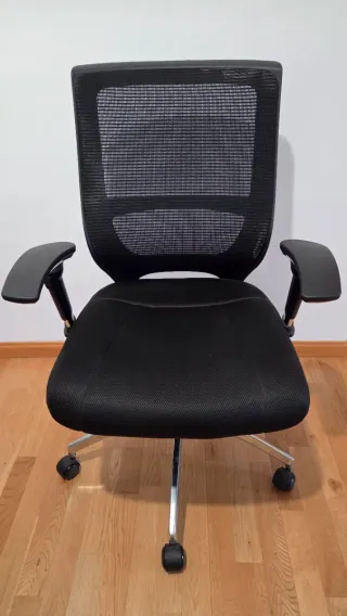Silla Oficina Ergonómica | Malla y Aluminio