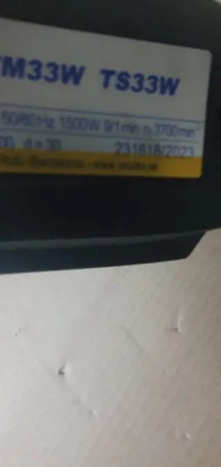 Motor ingletadora virutex TM33W