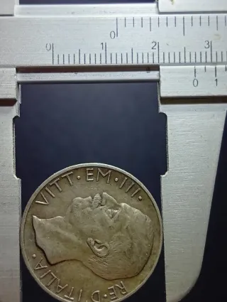 10 Lire Biga Briosa 1927 due rosette