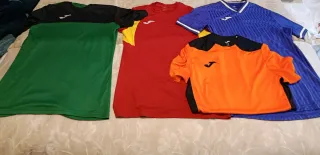 Lote de 4 camisetas Joma talla M