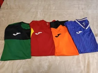 Lote de 4 camisetas Joma talla M