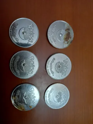 Monedas Pokémon 2001 Nintendo