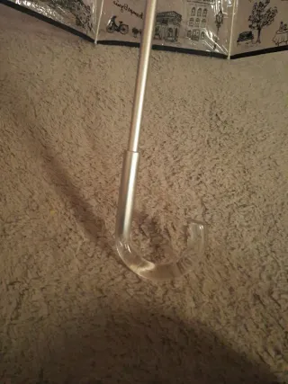 Paraguas transparente