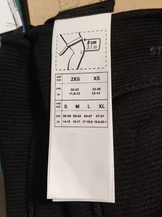 Ginocchiere Decathlon Starever (taglia L)