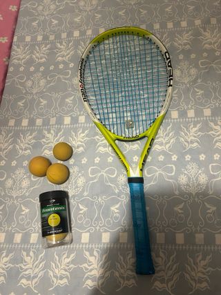 Raqueta de Frontenis/tenis Head + funda y bolas