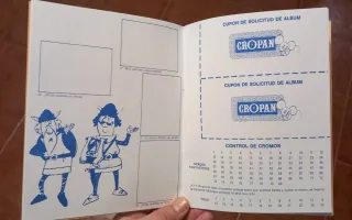 ÁLBUM CROPAN SUPERHÉROES VICKIE EL VIKINGO