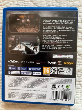 Call Of Duty: Black Ops Declassified PS Vita