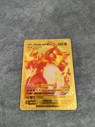 Carta Pokemon Charizard zad Vmax