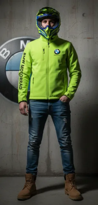 Chaqueta softshell BMW R1300GS Adv Fluor