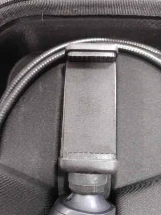 Endoscopio con cámara flexible