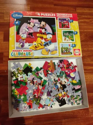 Pack 3 Puzzles infantiles 12-25 piezas