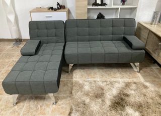 CHOLLO!!SOFA CHAISLONGUE NUEVO - SOFACAMA