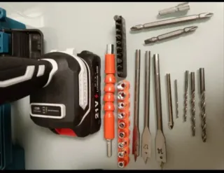 Taladro Atornillador Recargable (2 Baterías)