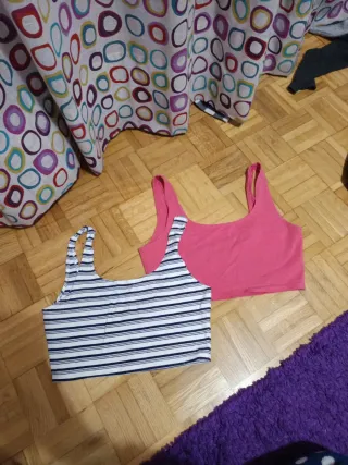 2 tops tirantes
