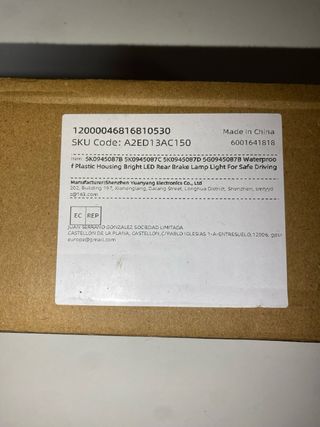 Tercera Luz freno Volkswagen Caddy 2017