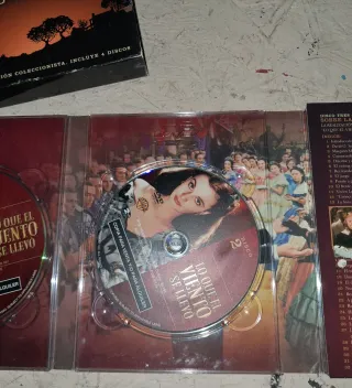 PACK 4 DVD'S LO QUE EL VIENTO SE LLEVÓ, EDICIÓN