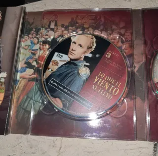 PACK 4 DVD'S LO QUE EL VIENTO SE LLEVÓ, EDICIÓN
