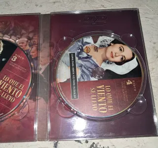PACK 4 DVD'S LO QUE EL VIENTO SE LLEVÓ, EDICIÓN