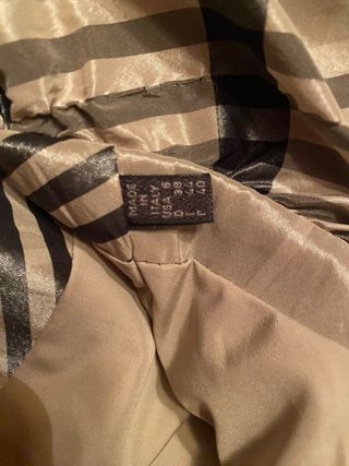 Gabardina corta Dismero 40