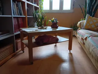 Mesa de centro de madera