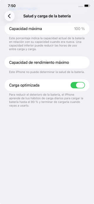 iPhone 11 68GB púrpura, batería 100%