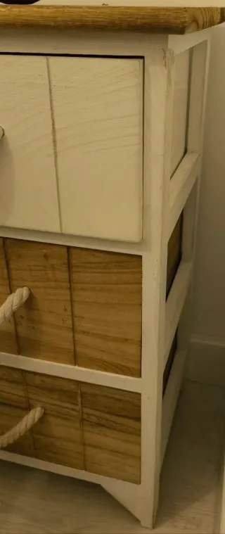 2 CAJONERAS DE MADERA