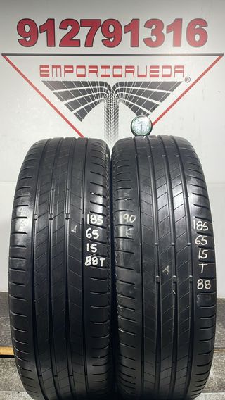 185 65 15 T BRIDGESTONE RUEDA AL 90% VIDA UTIL