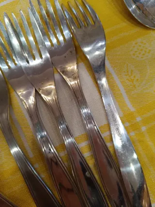 Servizio posate vintage placcate argentos