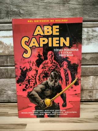 9 Tomos comic Abe Sapien