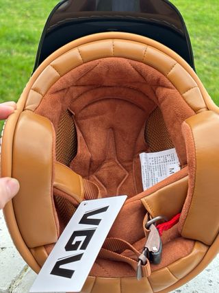 Casco moto jet gris brillo