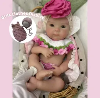 Envío gratis! Bebé reborn de silicona nuevo