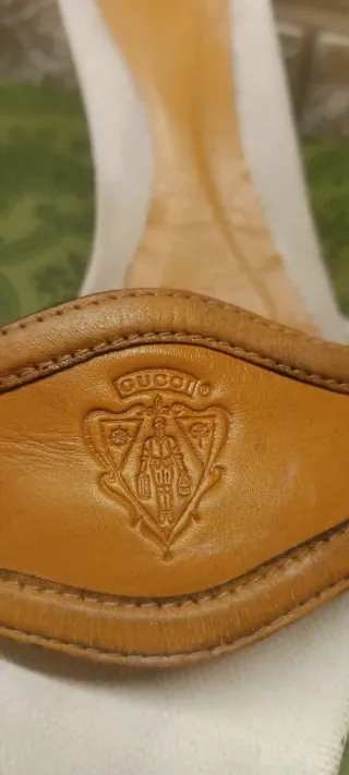gucci vintage sabot