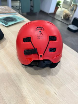Casco Esquí/Snow Niña Niño Wedze Rojo