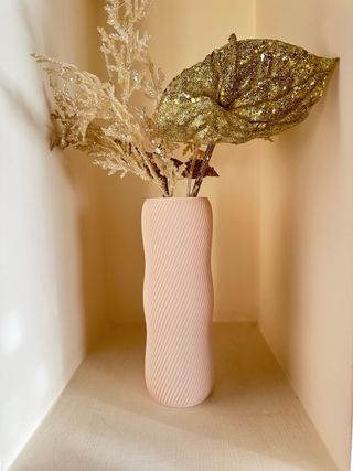 Vaso Moderno Decorativo in stile minimal Cipria