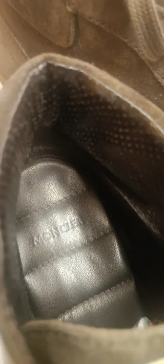 Moncler Sneakers Alte Marroni