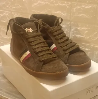 Moncler Sneakers Alte Marroni