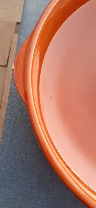 Cazuela / olla  XXXL de barro, 45.5 cm