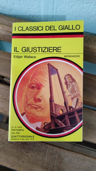 Edgar Wallace - Il giustiziere - Giallo Mondadori