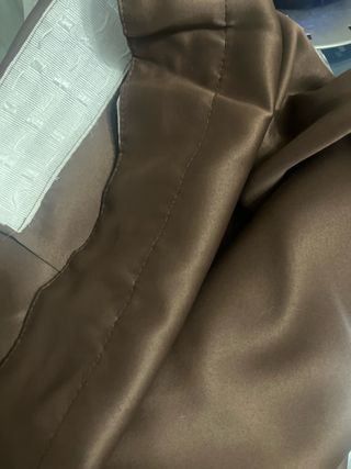 Cortina opaca Marron.Nueva