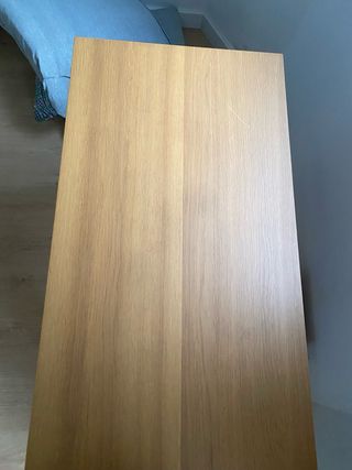 Mesa de madera de Ikea