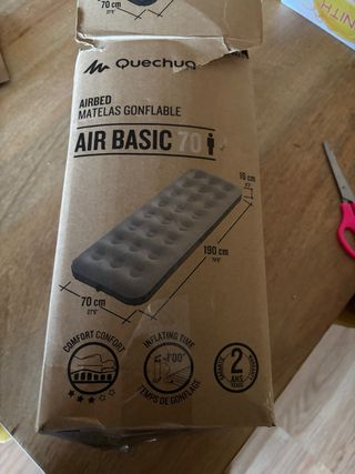 Pack camping (tienda+colchones+cocina)