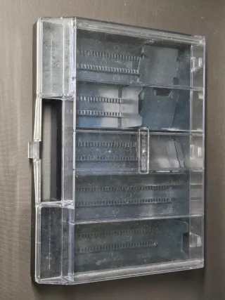 Visor Patterson y cajas para diapositivas