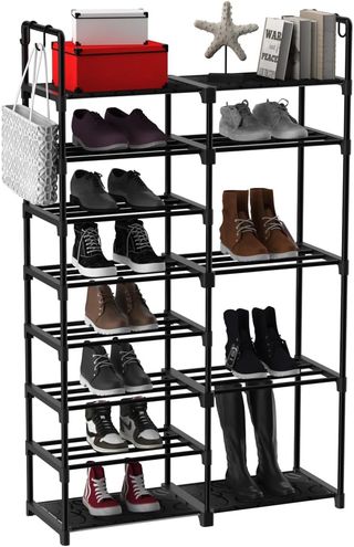 ZAPATERO 9 NIVELES, METAL, ENTRADA, HABITACION.