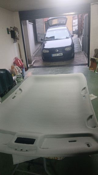 Tapiza el techo caído reparación