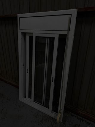 Ventana corredera completa