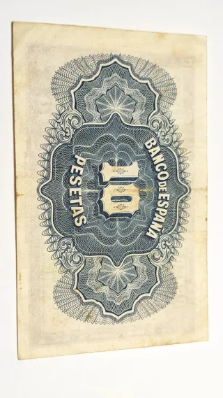 Billete 10 Pesetas 1935 II REPÚBLICA